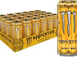 MONSTER ENERGY GOLD DRINK 250ML