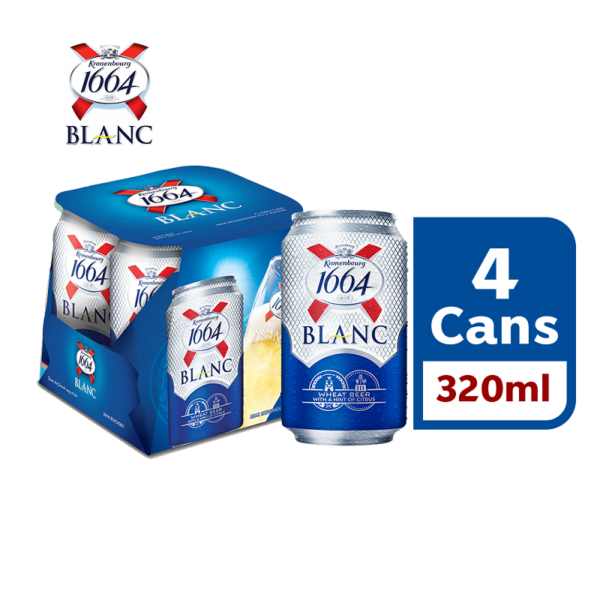 1664 Blanc Beer Can