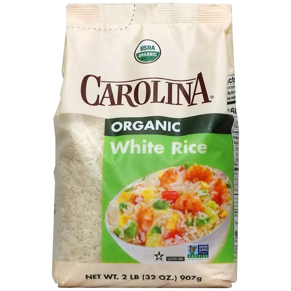 2 lb Carolina Organic Brown Rice (32oz, 907g)