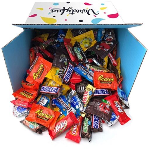 Assorted Candy & Chocolate Mix by Variety Fun – 90 oz