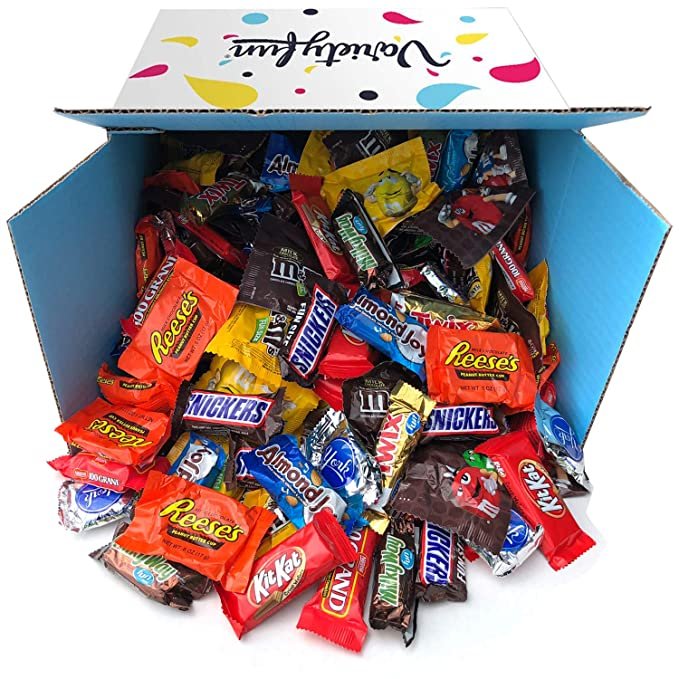 Assorted Candy & Chocolate Mix by Variety Fun – 90 oz