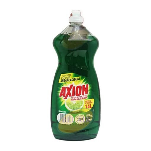 Axion Dishwashing Liquid, Lemon Scent – 1.4 Liters