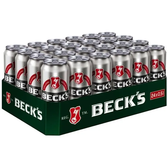 Becks Beer Can