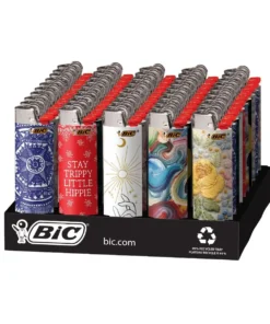 BIC Special Edition Bohemian Series Lighters, 50-Count Tray