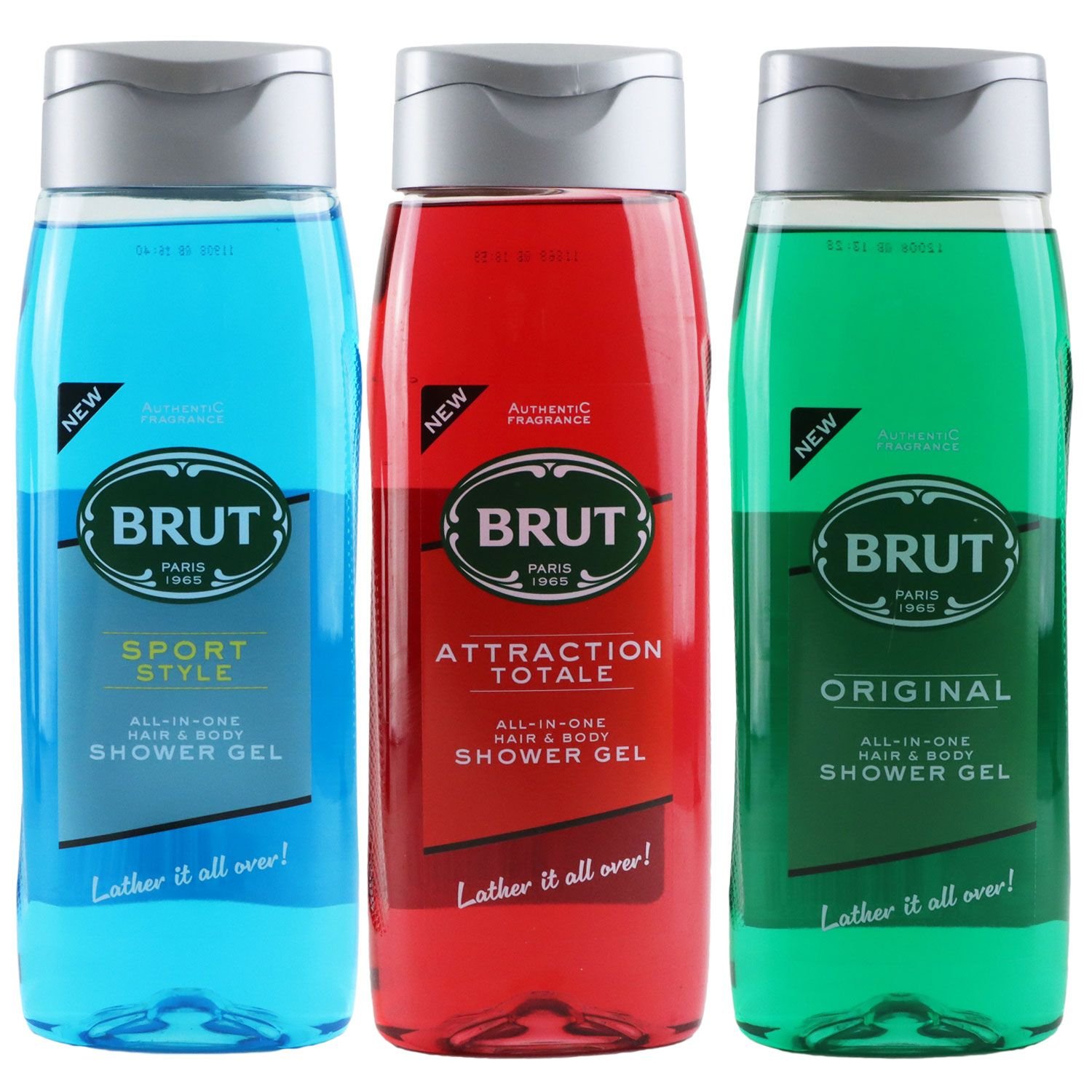 Brut 500 ml Shower Gel – Multiple Varieties Available