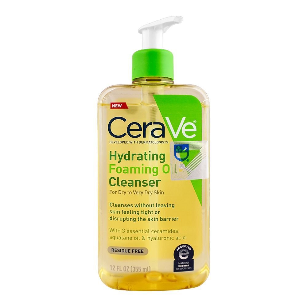 CeraVe Hydrating Foaming Oil Cleanser 355ml