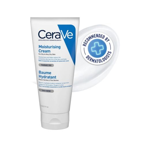 CeraVe Moisturizing Cream for Dry to Very Dry Skin (177 ml)