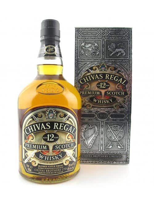 Chivas Regal 12 Years Old Premium Blended Scotch Whisky (100cl)