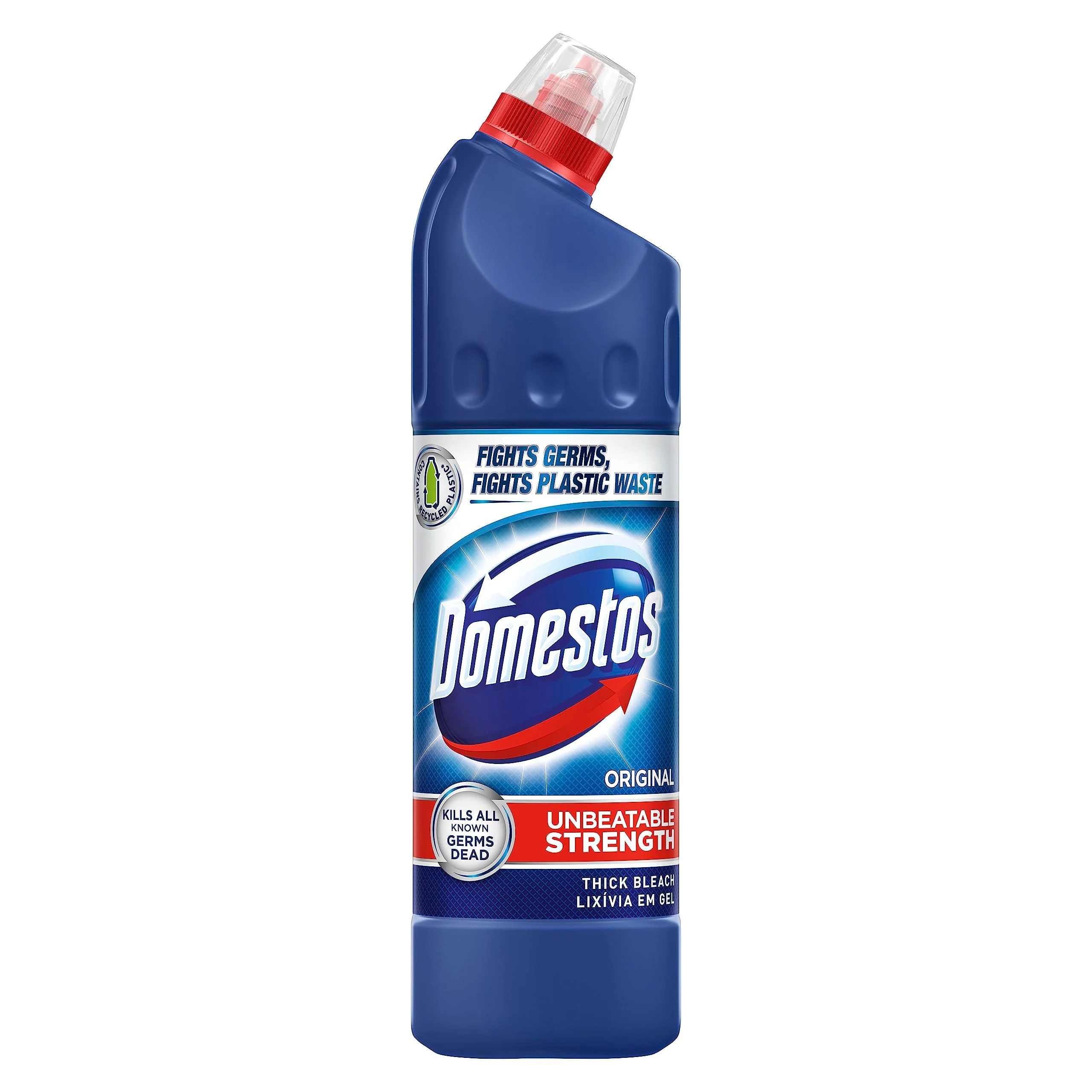 DOMESTOS BLEACH ORIGINAL (750ml) x 9 – Powerful Disinfectant & Cleaner