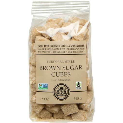 European Style Brown Sugar Cubes – 12oz (340g)