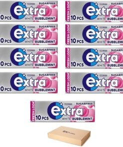 Extra Chewing Gum 9 x Sugar Free Selection – Fresh Bubblemint