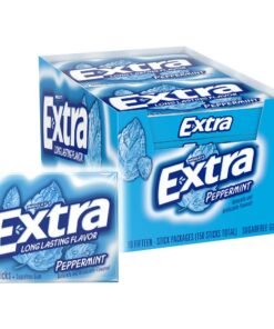 Extra Gum Peppermint Chewing Gum – 10 Packs