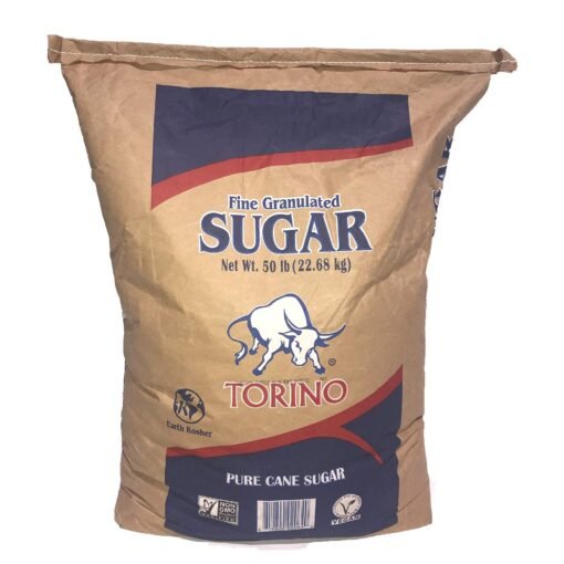 Fine Granulated Sugar – 50 lb (22.68 kg) Bag