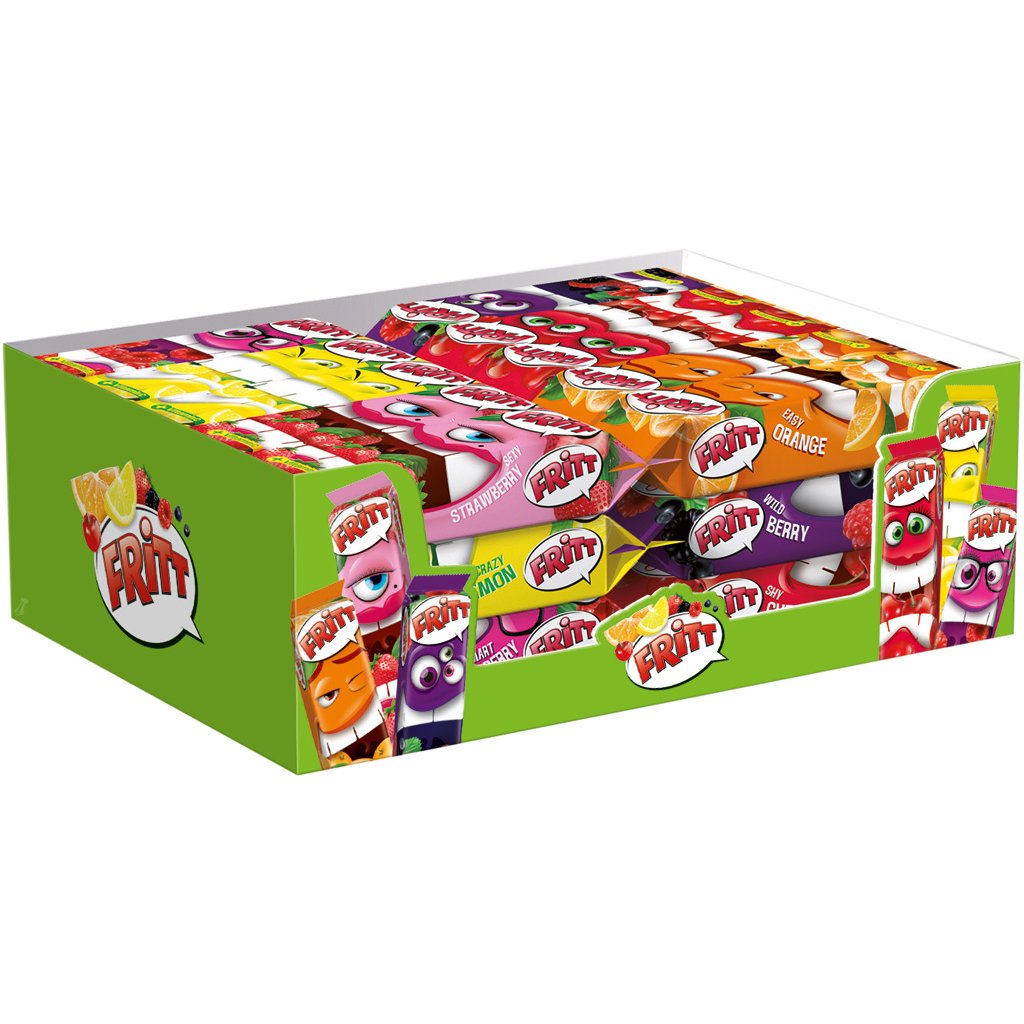 Fritt Fruity – 30 Single Packs Counter Display