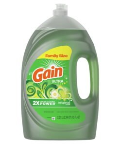 Gain Ultra Dishwashing Liquid, Original Scent, 75 fl oz