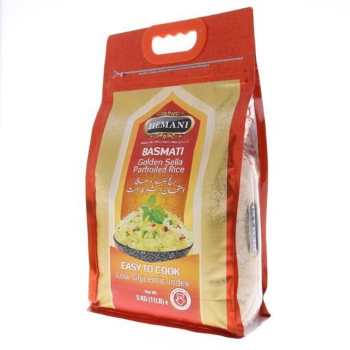 Golden Sella Parboiled Basmati Rice – 11lb