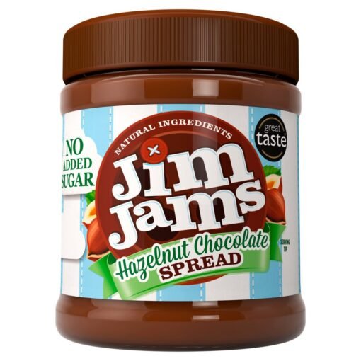 JimJams No Added Sugar Hazelnut Chocolate Spread – 350g