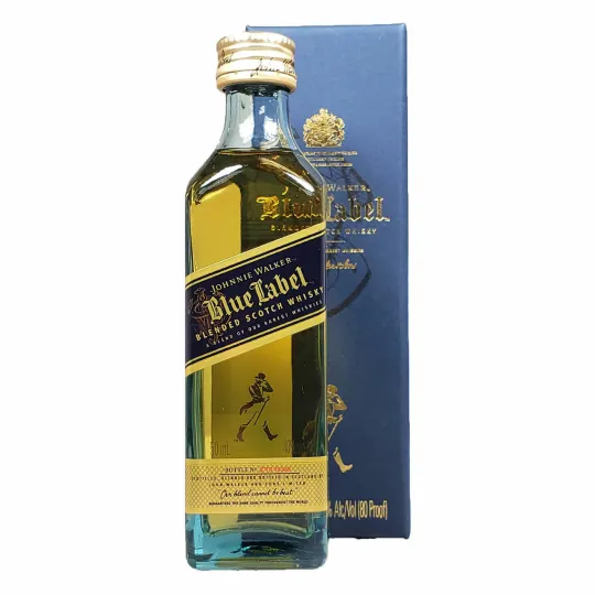 Johnnie Walker Blue Label Blended Scotch Whisky – 50mL