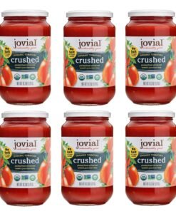 Jovial Crushed Tomatoes – Organic, Non-GMO, USDA Certified Organic, No Additives, BPA-Free