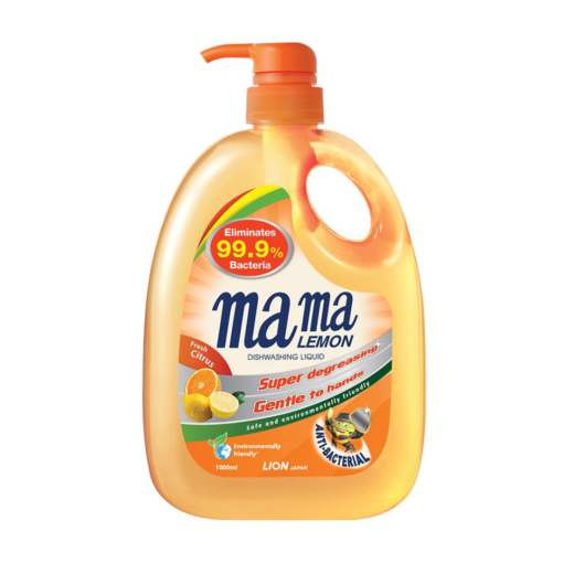 Mama Lemon Dishwashing Liquid Citrus 1L