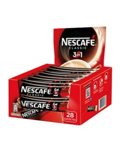 Nescafe 3 in 1 Classic Instant Coffee Single Packets (28 x 16.5g)