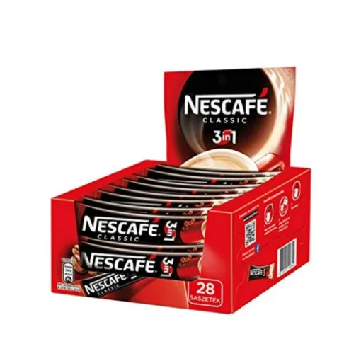 Nescafe 3 in 1 Classic Instant Coffee Single Packets (28 x 16.5g)