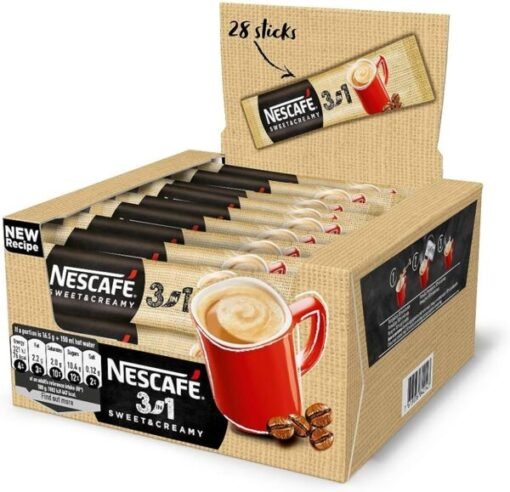 Nescafé 3-in-1 Stix Portion Sticks | Instant Coffee Blend