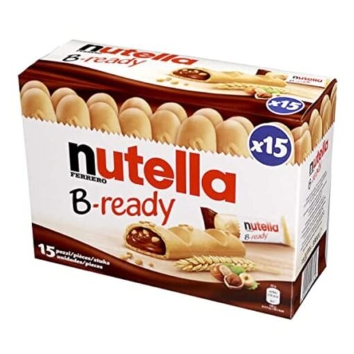 Nutella B-Ready – Crispy Wafer with Creamy Hazelnut Spread, 330g