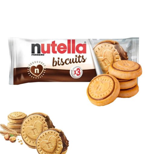 Nutella Biscuits 41g – 3 Biscuits in Pack | Biscuit with Hazelnut Spread & Cocoa