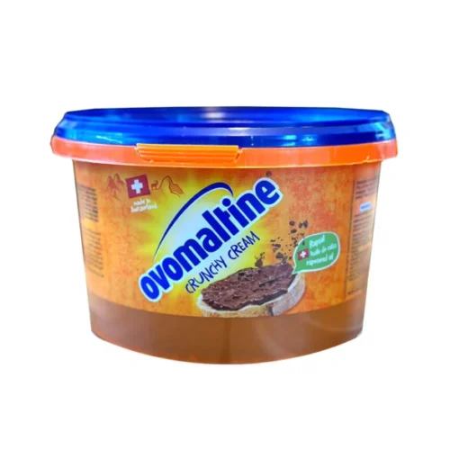 Ovomaltine Crunchy Swiss Chocolate Spread with 33% Malt – 2.5 Kg