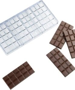 Restaurantware Pastry Tek 10.8 x 5.3 Inch Chocolate Bar Mold