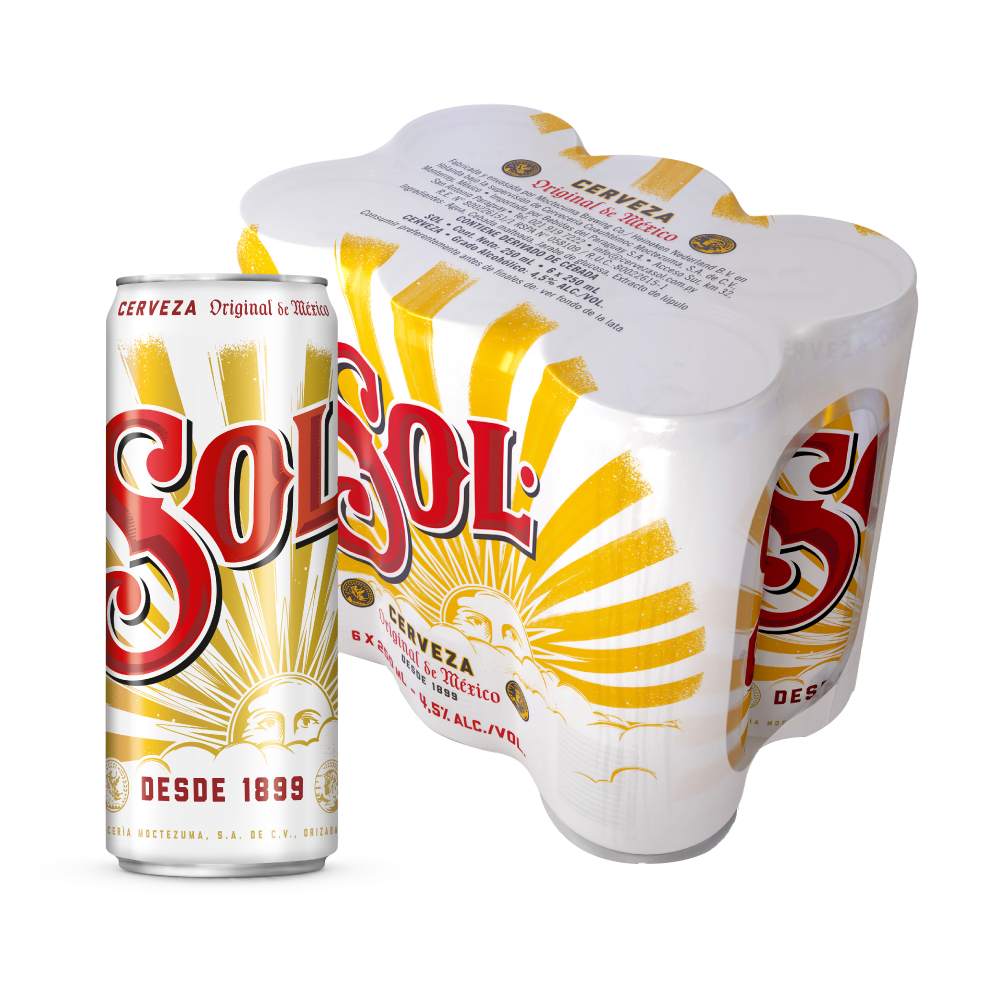 Sol Beer Can