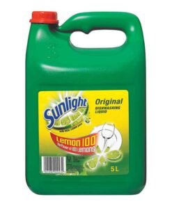 Sunlight Lemon Dish Washing Liquid – 5L