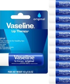 Vaseline Lip Therapy, 0.16 oz Original (Pack of 12)