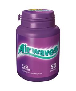 Wrigley’s Airwaves Cool Cassis Sugarfree Chewing Gum (50 pcs)