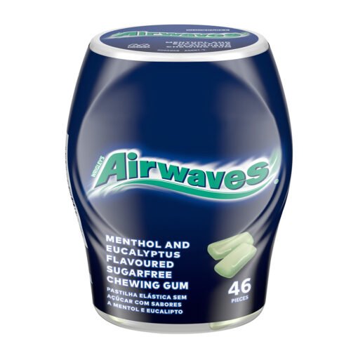 Wrigley’s Airwaves Menthol and Eucalyptus Chewing Gum – 46 pcs