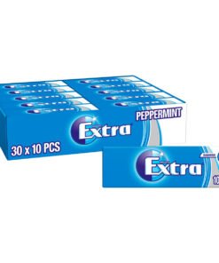 Wrigley’s Extra Peppermint Chewing Gum, 30 x 10 Pack